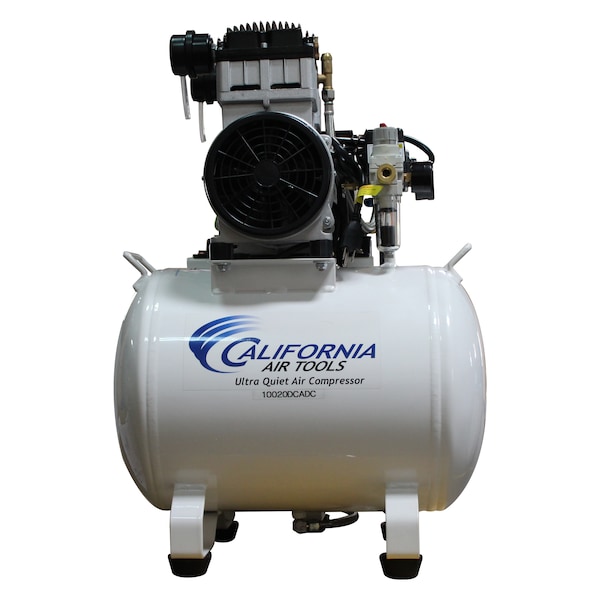 California Air Tools UltraQuiet, OilFree 2HP 10Gal SteelTank AirCompressor w/AirDryingSystem CAT-10020HDCADC - main